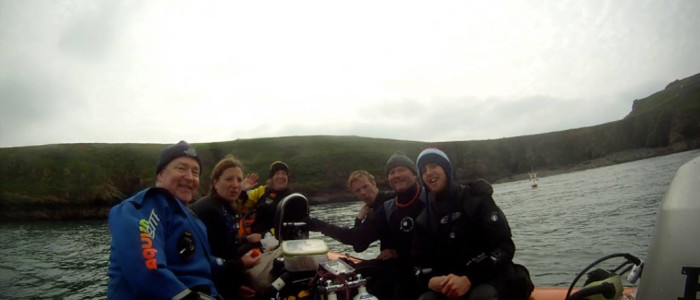 Featured image for Diving Pembrokeshire 10/11th Oct 2015. HMS Seabed, MV Lucy and bloody seals at 40m!